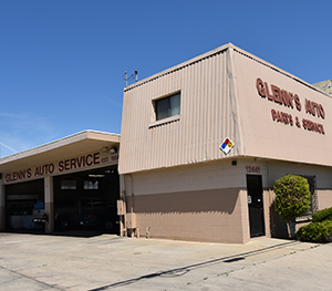 Glenn's Auto Service - Our Building outside 